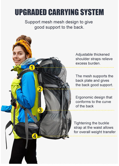 Explorer Internal Frame Backpack with Rain Cover