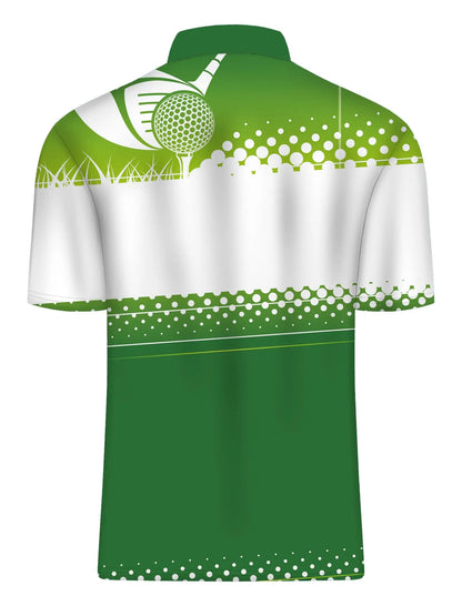 Men's Golf Shirt Hawaii Golf Polo Shirt