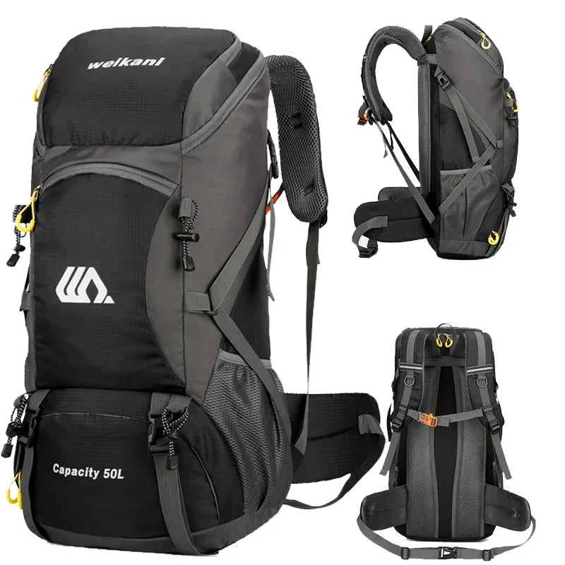 50L Waterproof Large Hiking Men Large Rucksack