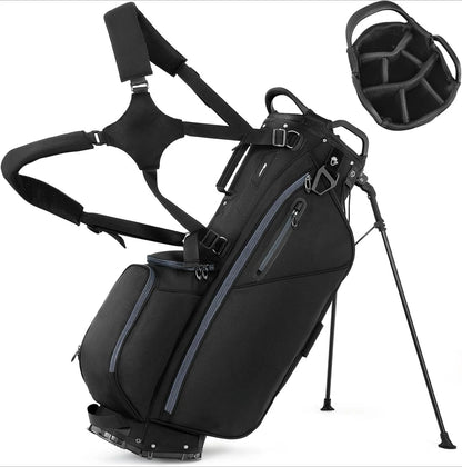 Lightweight Golf Bags with 7 Way Full-Length Dividers,