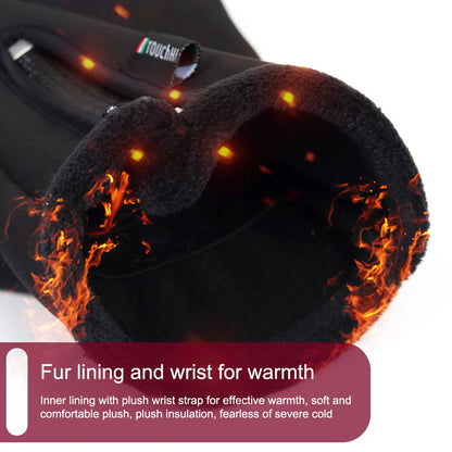 Electric Winter Outdoor Cycling, Running  Nonslip Motorcycle Gloves