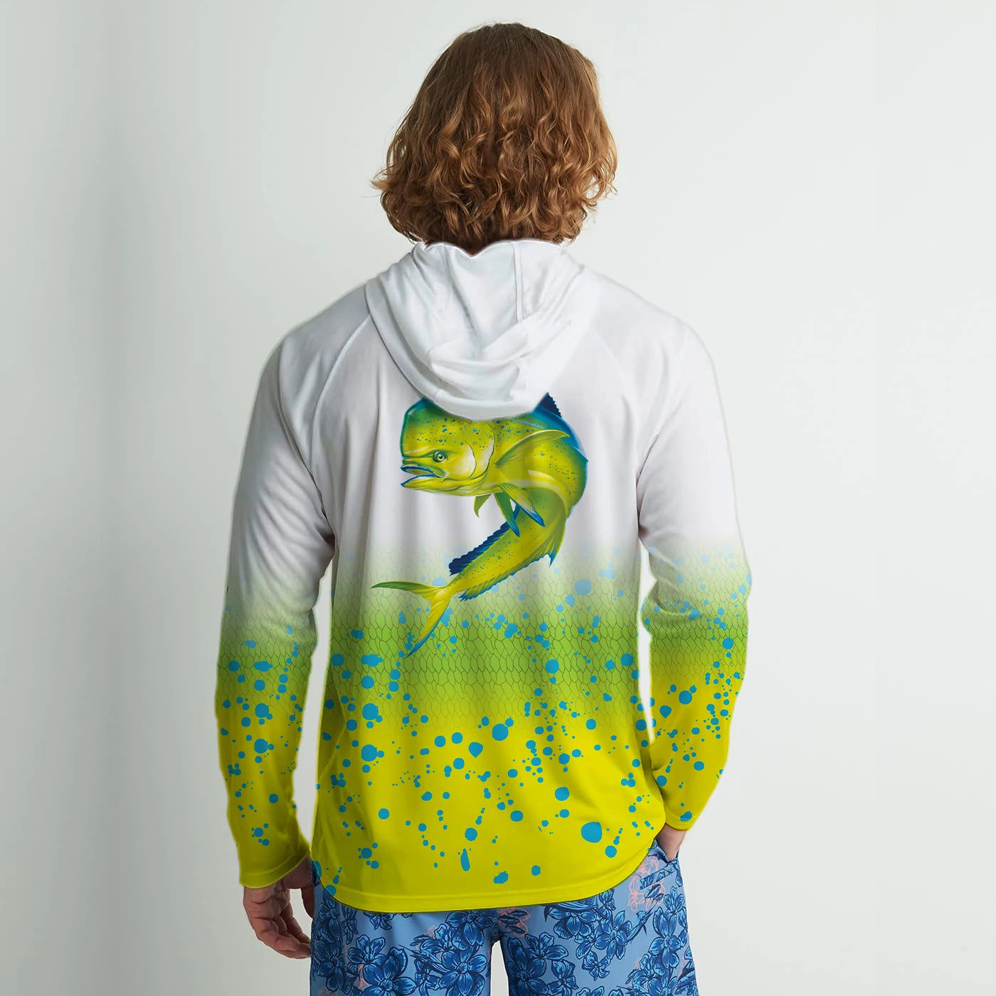 Men Long Sleeve Fishing Hoodie Sailing Shirt