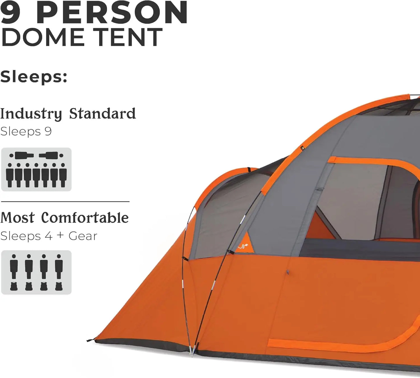 Dome Design Family Camping Tent