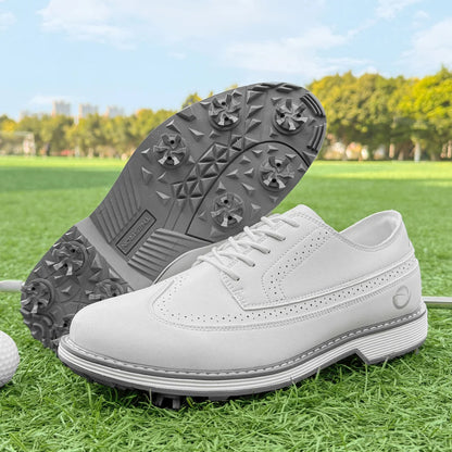 New Men Spiked Walking Golf Shoes Size 7-14