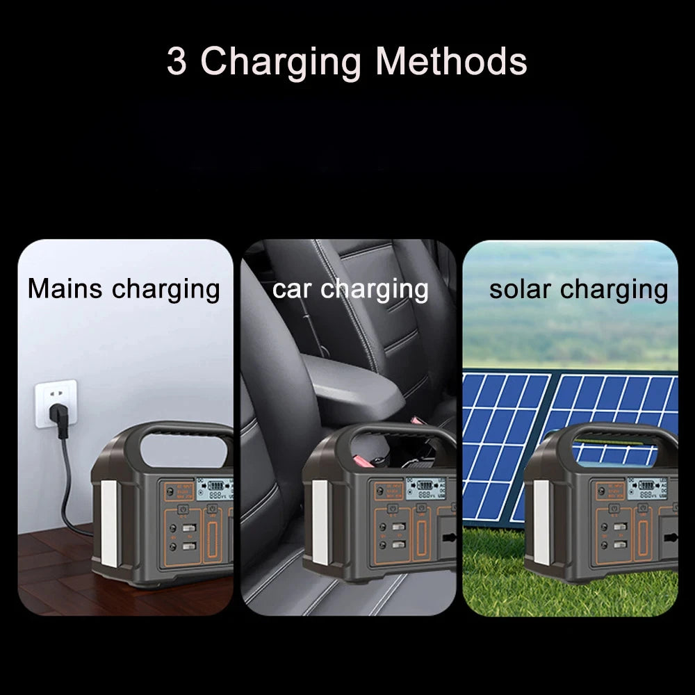 Small 100W Portable Solar Power Station Generator