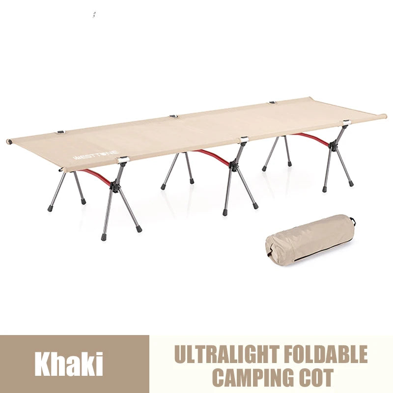 Ultralight Aluminum Alloy Sleeping Cot for Outdoor