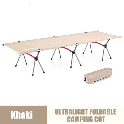 Ultralight Aluminum Alloy Sleeping Cot for Outdoor