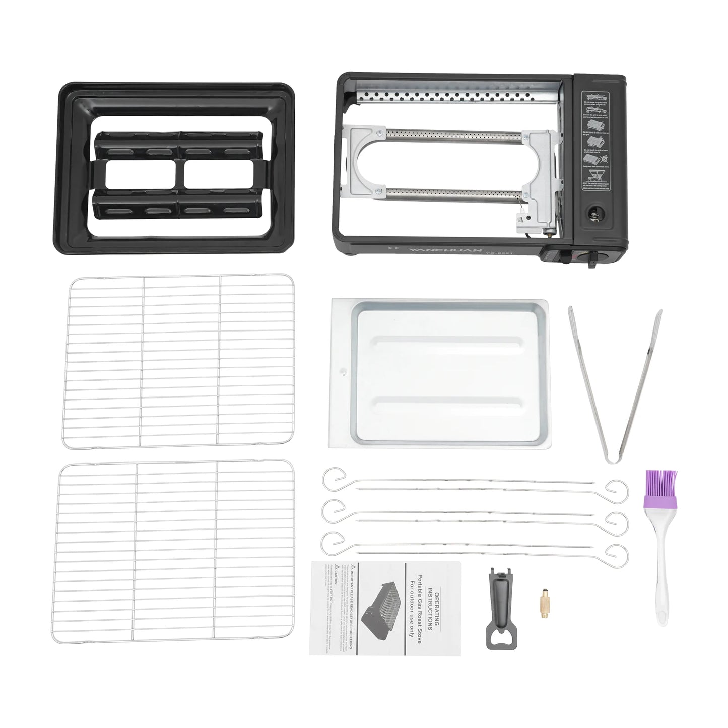 Portable LPG/Butane Gas Grill