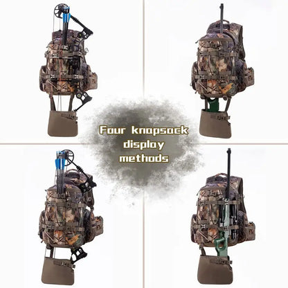 Large Hunting Backpack with padded weapon pouch