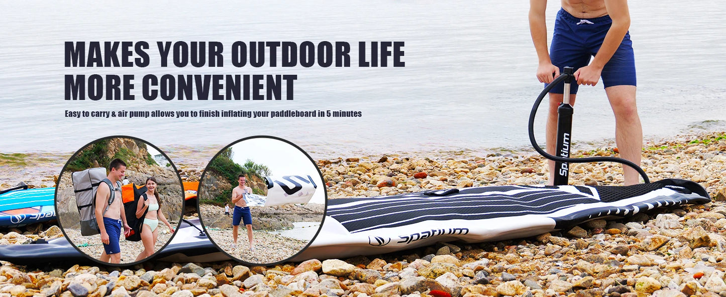 Inflatable Touring Paddle Non-Slip Surf Water Board