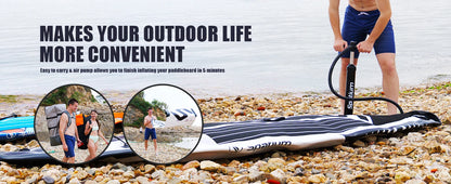 Inflatable Touring Paddle Non-Slip Surf Water Board