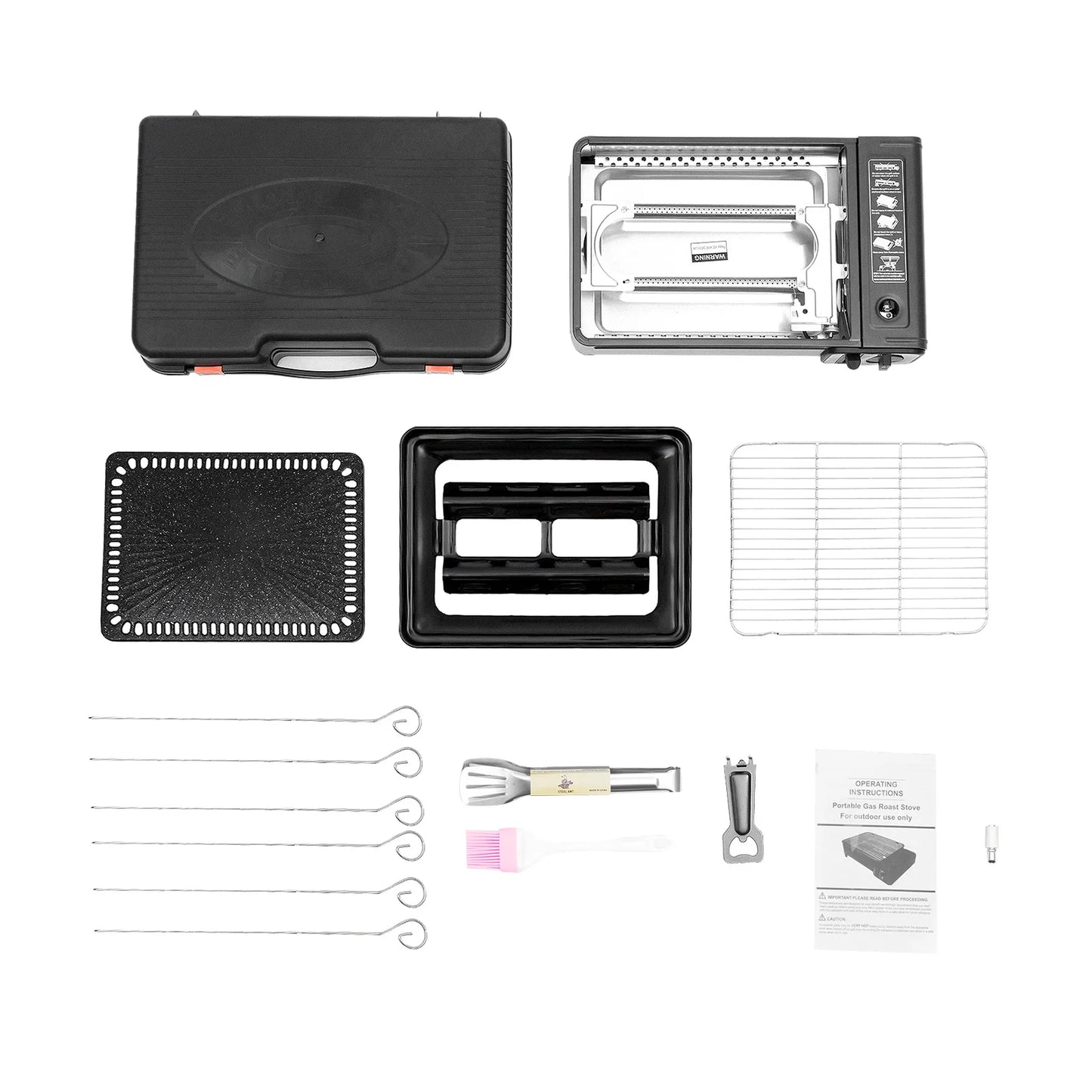 Portable Gas Camping Grill Butane Gas Stove For