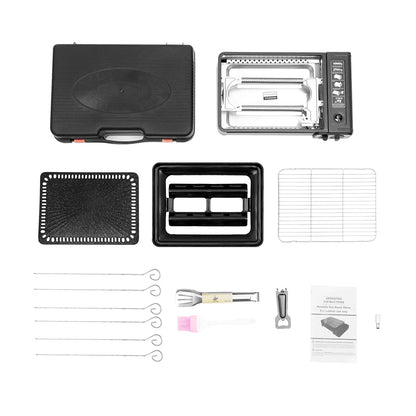 Portable Gas Camping Grill Butane Gas Stove For